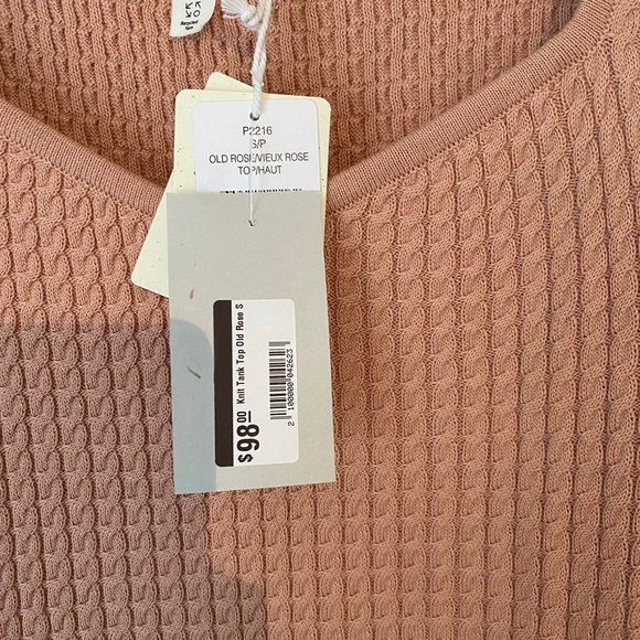 Sweetheart Neckline Top, small, dusty rose - Picture 5 of 7